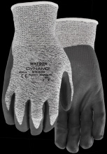 Watson Gloves 353-S - STEALTH DYNAMO A2 FOAM NITRILE HPPE SHELL COATED - S