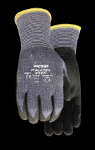 Watson Gloves 367-X - STEALTH FALCON A3 15GG FOAM NITRILE COATED - X