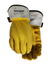 Watson Gloves 9407G-S - ICE STORM FULL COW OIL RESISTANT GAUNTLET C100 LINED UTILITY - S