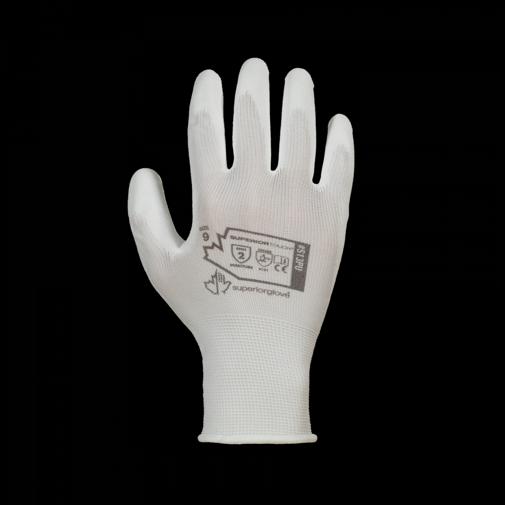 *CLEANROOM* NYLON GLV PU CTD