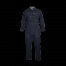 Superior Glove FR240CON-40X32 - NAVY FR 7OZ COVERALLS