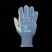 Superior Glove SNWCPLP-M - CUT A5 KNIT LEATHER PALMS