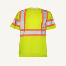 Superior Glove TSPYX-2XL - CSA Z96 HIVIZ YELLOW TSHIRT