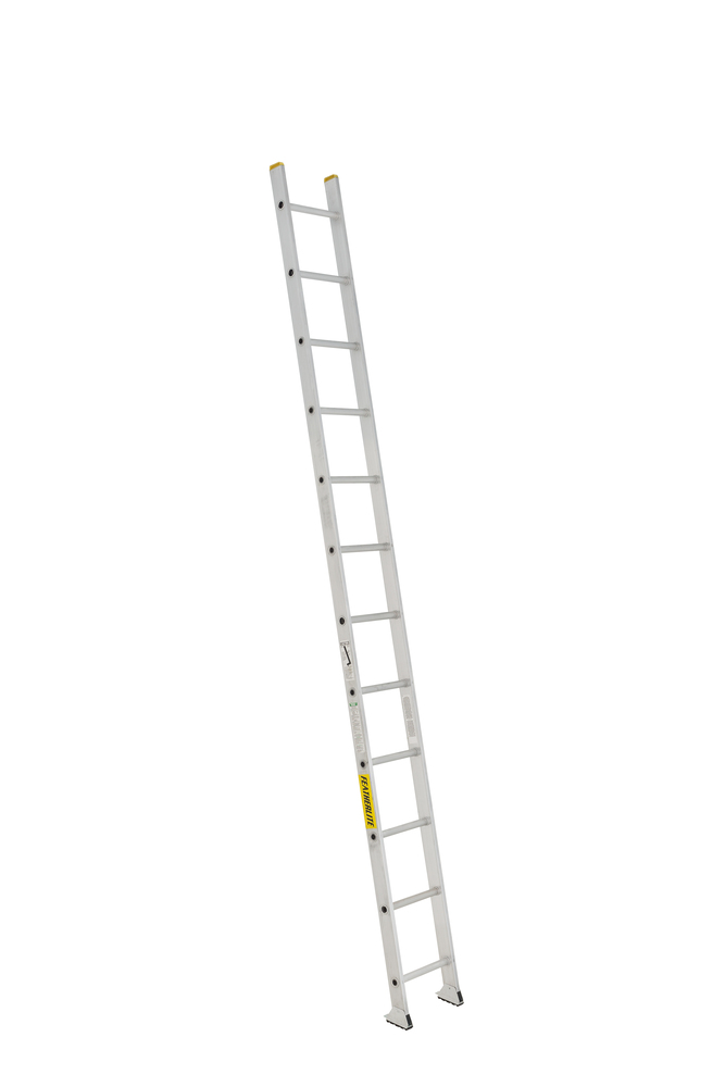 12' Aluminum Straight Ladder Type IA 300 Load Capacity (lbs)