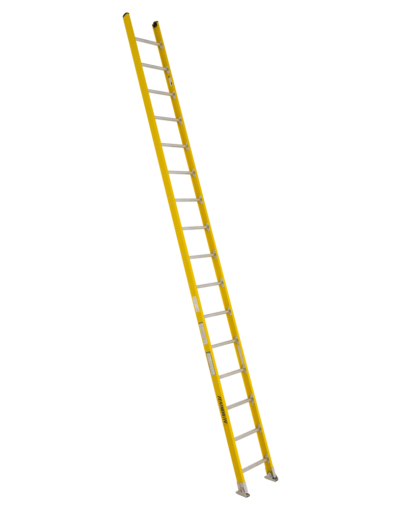 16' Fiberglass Straight Ladder Type IAA 375 Load Capacity (lbs)