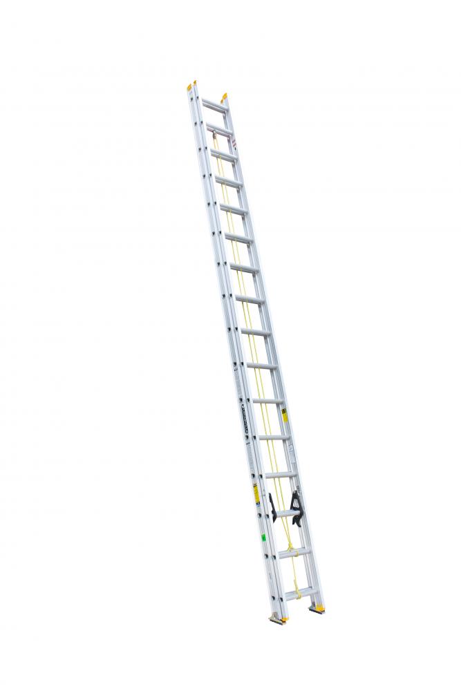 32' Aluminum Extension Ladder, Type I, 250 lb Load Capacity