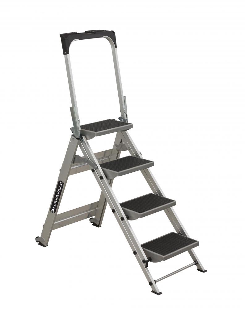 4' Aluminum  Stocking Stool, Type IA, 300 lb