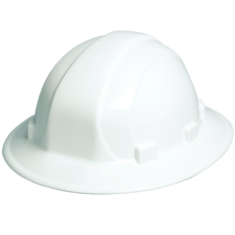 Omega II Full Brim Hardhat Type 1 Slide, White