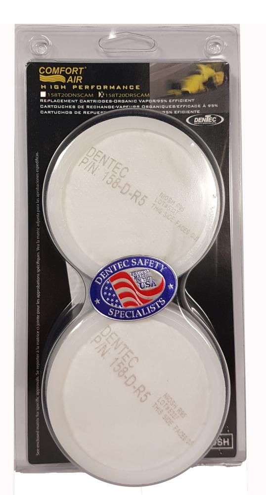 Organic Vapor/R95 Prefilters/Retainers (6 packs)