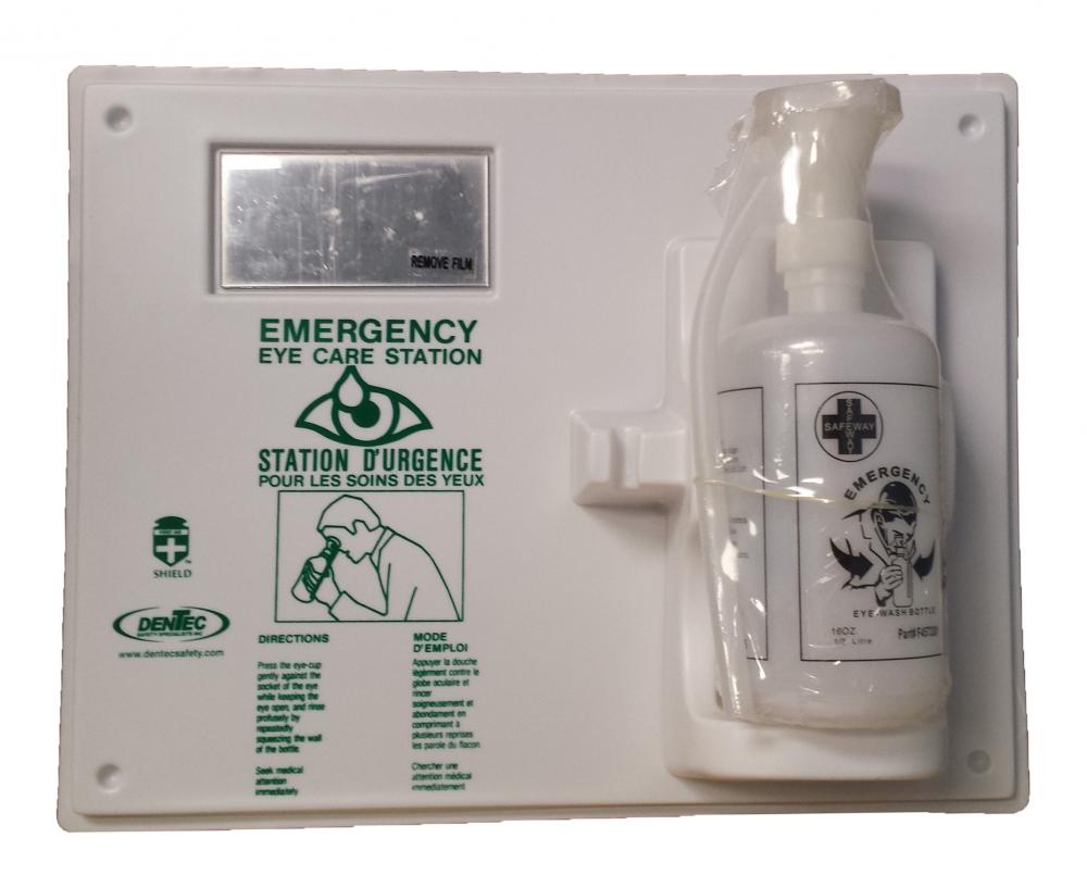 EYEWASH STATION WITH 500ml BOTTLE
