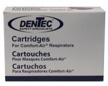 Dentec 15F158T20DR5 - Organic Vapor with R95 Prefilters & Retainers (box of 1pair)