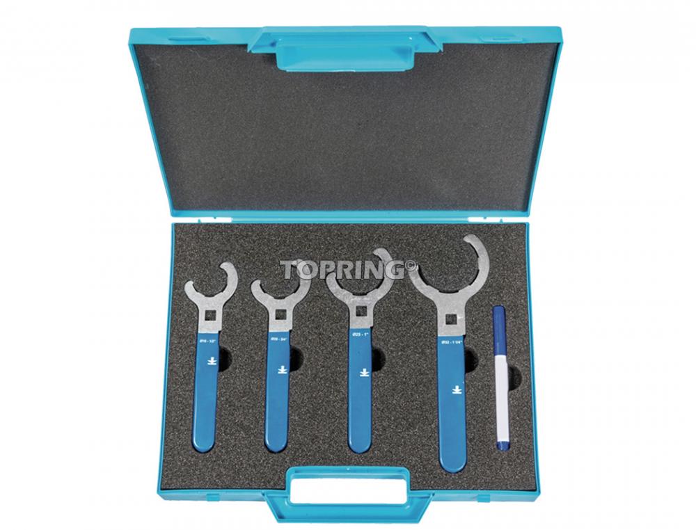 Pipe Spanner Wrench Set for 16 to 32 mm S08