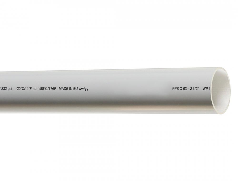 Aluminum Pipe 80mm x 6m Vacuum PPS CRN