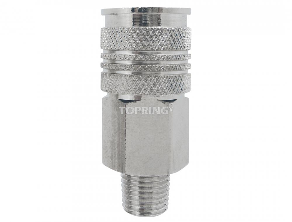 1/4 in. 3 in 1 Brass Quick Coupler 1/4 (M) NPT