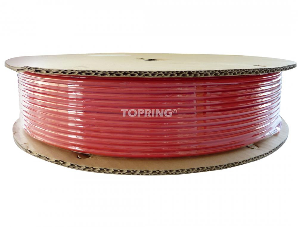 Red Nylon Tube 3/8 O.D. 330 Feet