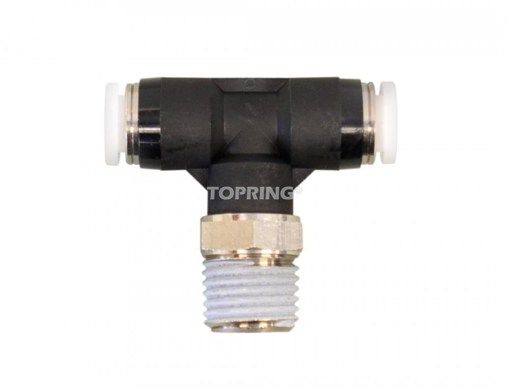 6 mm Push-to-Connect to 1/8 (M) NPT Tee Adapter