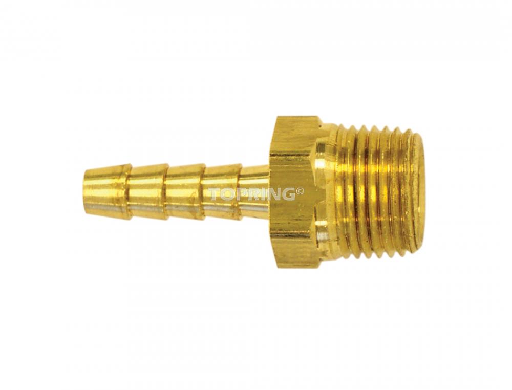Brass Hose Barb Adapter 1/2 to 3/4 (M)