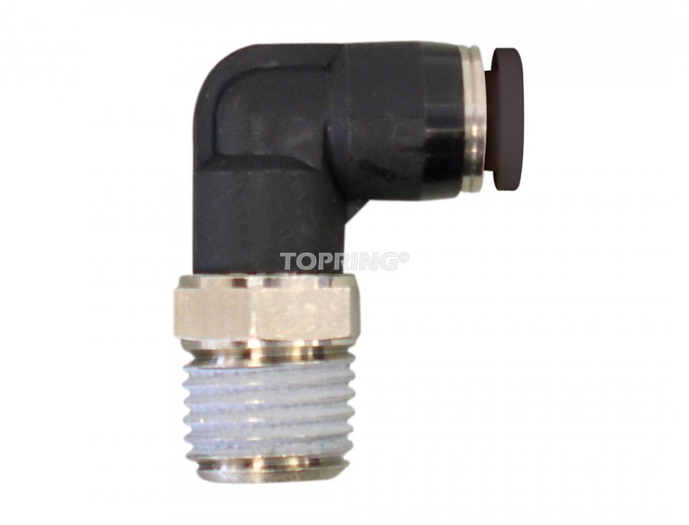 3/8 in. Push-to-Connect to 1/4 (M) BSPT Elbow Adapter