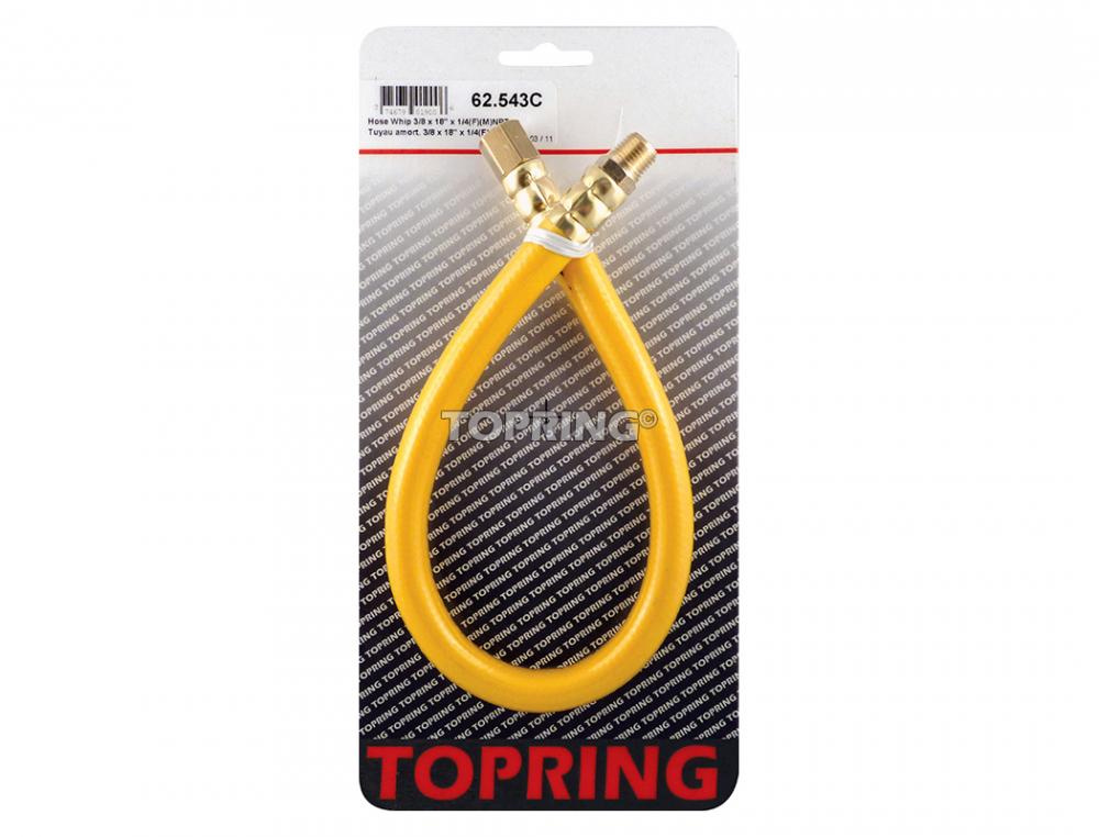 Polymer Hose Whip 3/8 I.D. 1.5 Foot