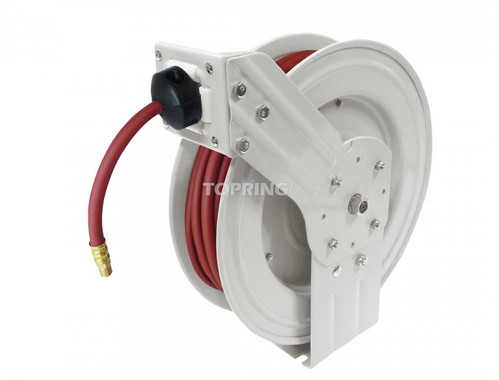 Hose Reel With 3/8 I.D. 33 ft. Polymer Hose