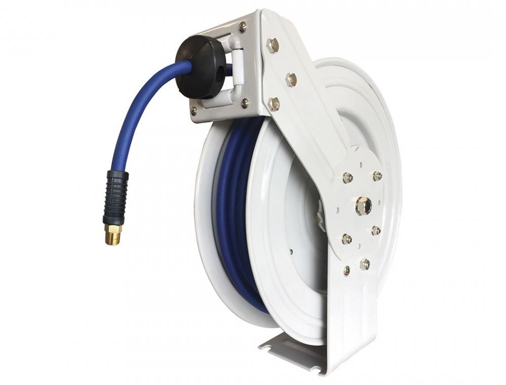 Hose Reel With 3/8 I.D. 25 ft. Polymer Hose
