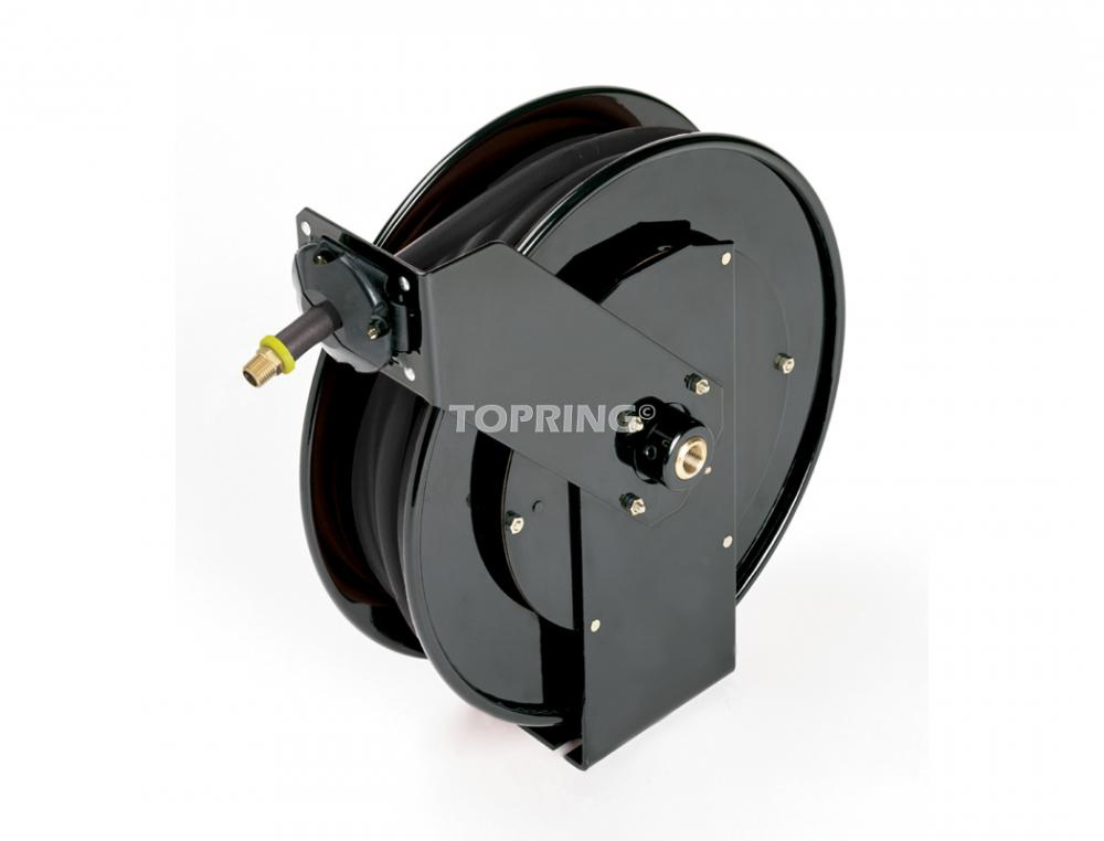Hose Reel With 1/4 I.D. 50 ft. Rubber Hose