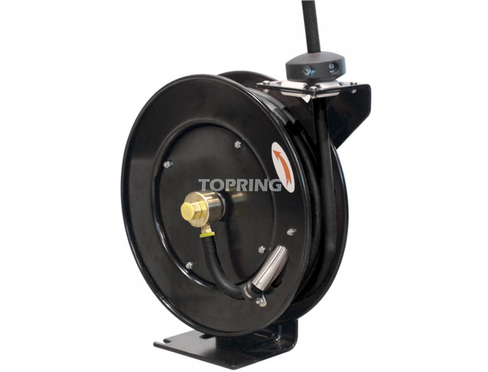 XL Hose Reel With 1/2 I.D. 65 ft. Rubber Hose