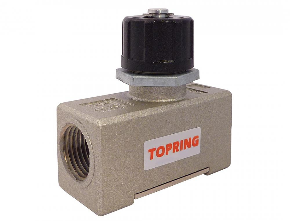 Aluminum Flow Control Valve for Cylinder 1/2 (F) NPT