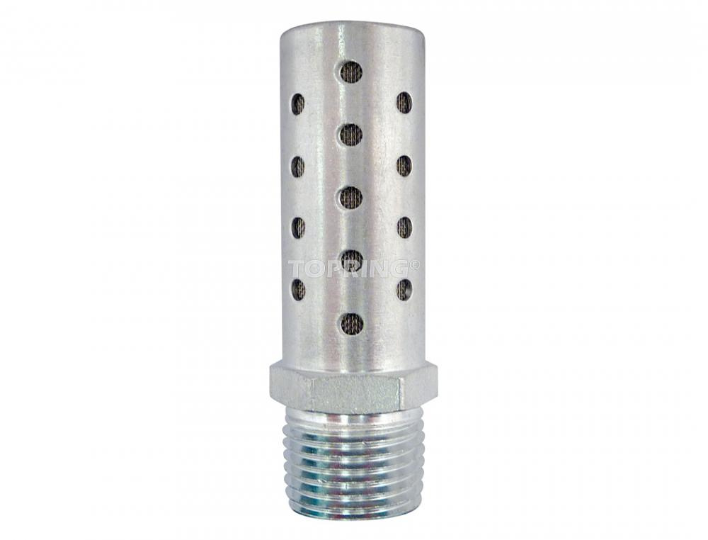 Steel Pneumatic Muffler 1/2 (M) NPT
