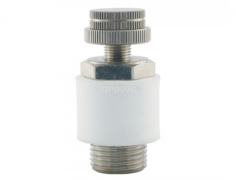 Brass Pneumatic Muffler 1/4 (M) NPT With Regulator