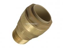 Topring 07.210 - 28 mm to 1 (M) BSPT Brass Adapter S07