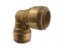 Topring 7.265 - 90° Elbow Union 22mm QuickLINE