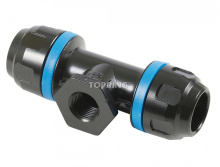 Topring 08.343 - 20 mm to 1/2 (F) NPT Aluminum Tee Adapter S08