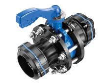 Topring 8.428 - Std Butterfly Ball Valve 100mm PPS CRN