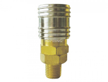 Topring 20.944.02 - 1/4 Industrial Brass Quick Coupler 1/4 (M) NPT