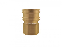 Topring 28.883.02 - High Flow Brass Coupler 1/2 (F) NPT