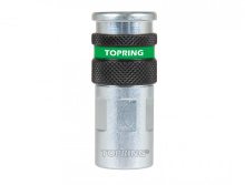 Topring 31.786 - Ultraflo 7.8 mm Steel Quick Coupler 1/2 (F) NPT