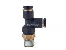 Topring 42.510 - 1/2 in. Push-to-Connect to 3/8 (M) BSPT Tee Adapter