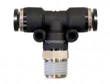 Topring 42.328 - 3/8 in. Push-to-Connect to 1/8 (M) BSPT Tee Adapter (2-Pack)