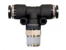 Topring 42.330 - 3/8 in. Push-to-Connect to 3/8 (M) BSPT Tee Adapter