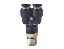Topring 42.770 - 3/8 in. Push-to-Connect to 1/8 (M) BSPT Y Adapter