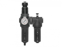 Topring 50.653A - 5 Micron Filter Regulator 30 to 125 PSI and Lubricator 3/4 (F) NPT S50