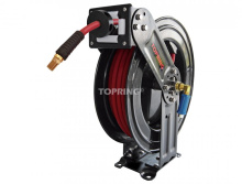 Topring 79.508.01 - XL Hose Reel With 1/2 I.D. 33 ft. Rubber Hose