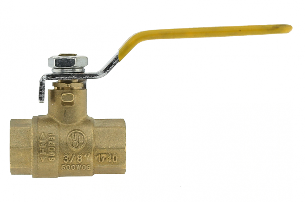 3/8" FPT FULL PORT B.V.-600WOG