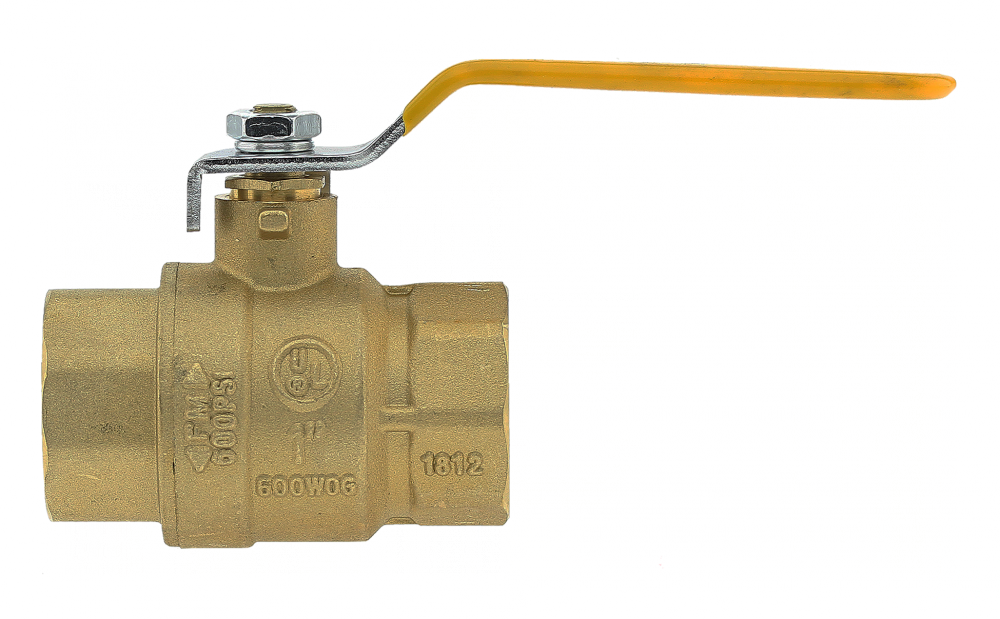 1" FPT FULL PORT B.V.-600WOG