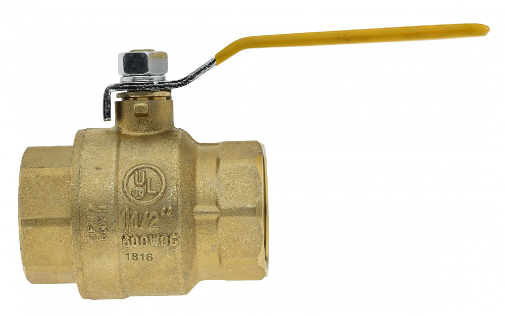 1-1/2" FPT FULL P B.V.-600WOG
