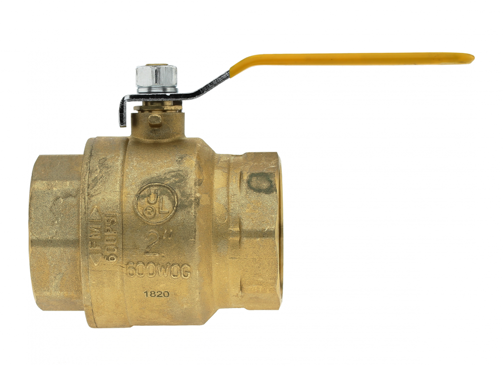 2" FPT FULL PORT B.V.-600WOG