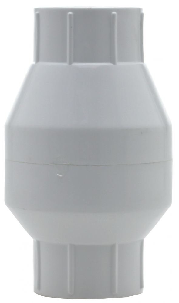 1-1/2" PVC SPRING LOADED C/V