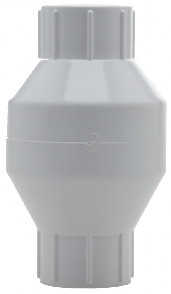 1-1/4" PVC SPRING LOADED C/V