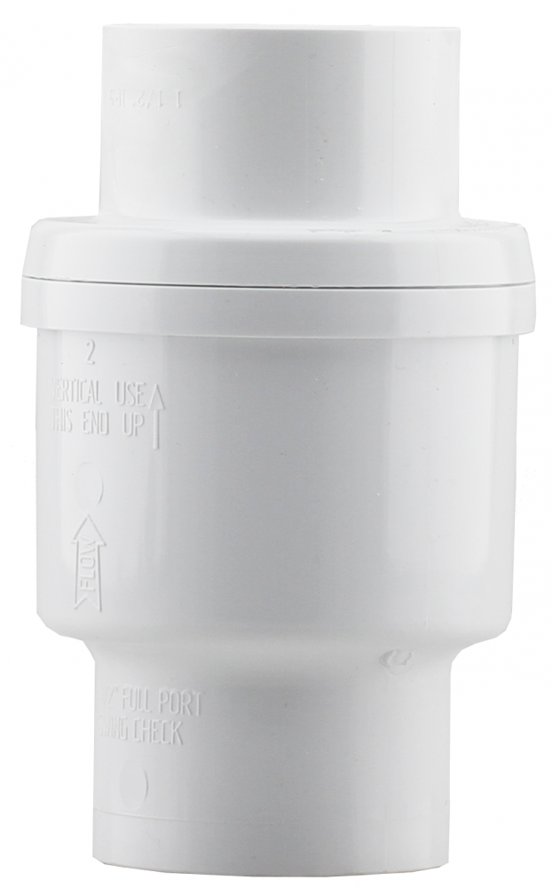 1-1/2" PVC SWING CHK SOLVENT
